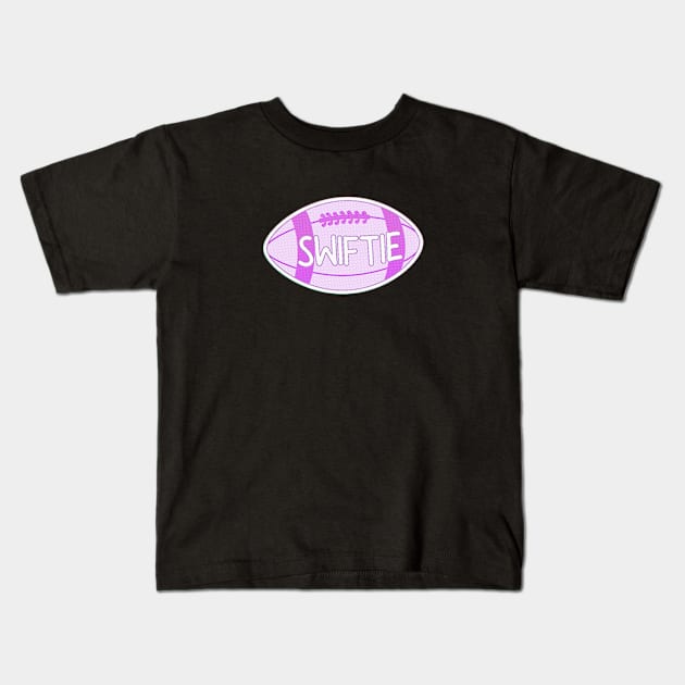 Swiftie Football Kids T-Shirt by ROLLIE MC SCROLLIE